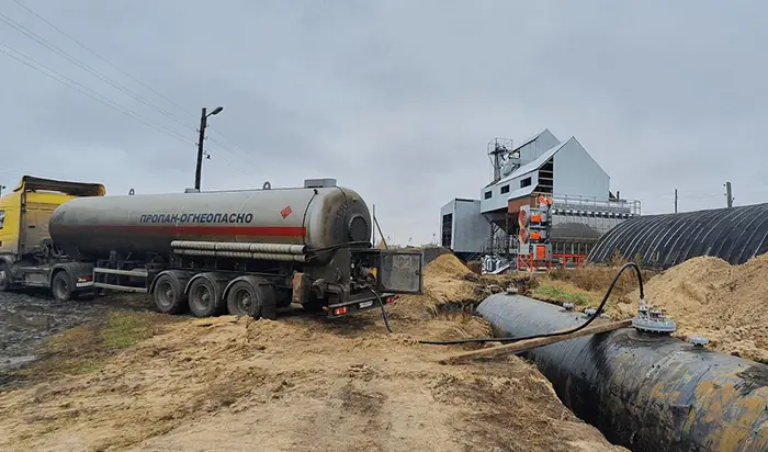Первая заправка подземного газгольдера Сибири Автономная газификация Сибири